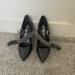 Alice & Olivia Black Heels Shoes Size 36 / US 6